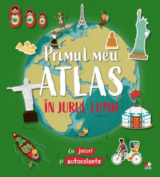 Primul meu atlas. În jurul lumii - Litera mică