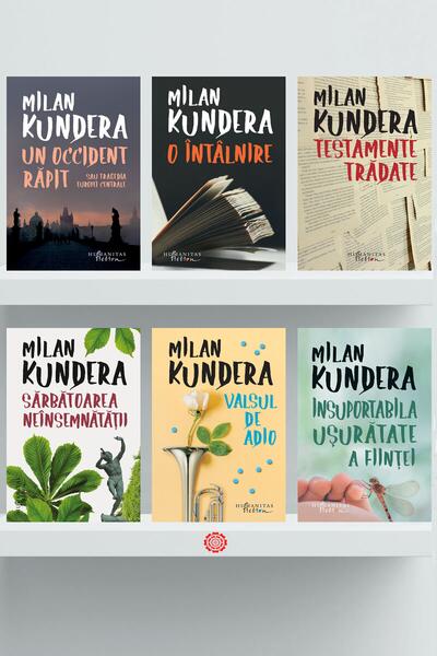 Pachet Autor Milan Kundera - Milan Kundera - Humanitas Fiction