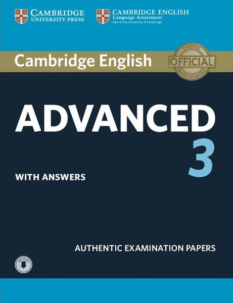 Cambridge English Advanced 3, Student's Book with Answers with Audio - Richard MacAndrew - Cambridge