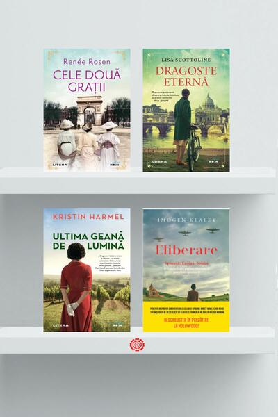 Pachet Blue Moon: Femei fascinante - Imogen Kealey, Kristin Harmel, Lisa Scottoline, Martha Hall Kelly, Renée Rosen - Litera