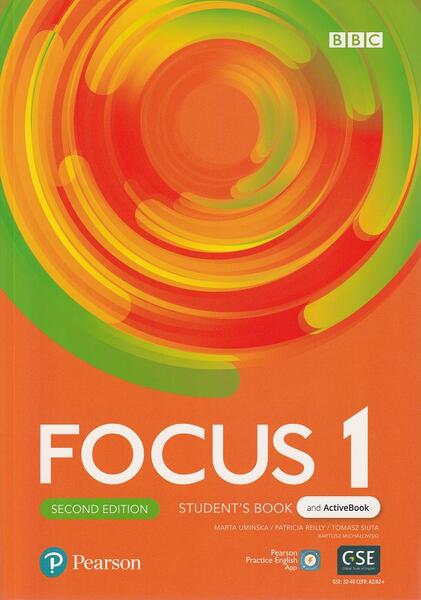 Focus 1 Student's Book and ActiveBook with Online Practice, 2nd edition (A2+) - Pearson