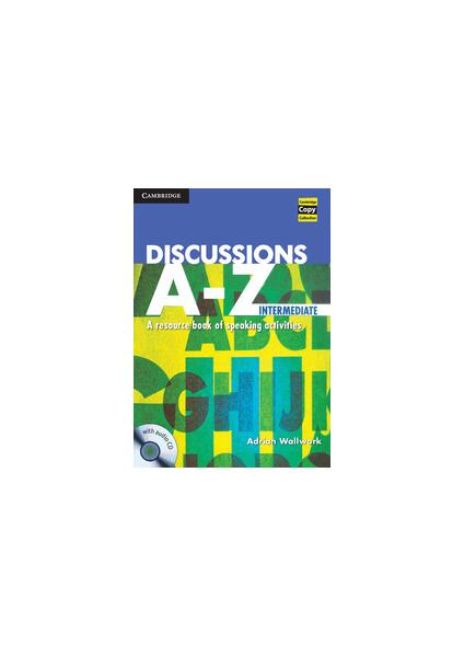 Discussions A-Z Intermediate Book and Audio CD - Adrian Wallwork - Cambridge