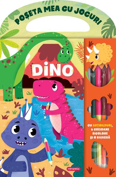 Poșeta mea cu jocuri - Dinozauri - Mimorello
