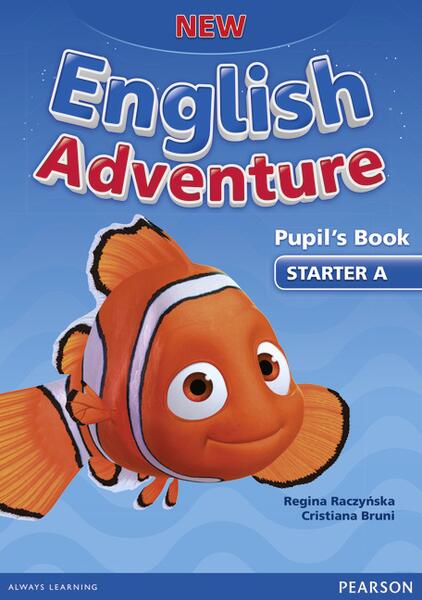 New English Adventure Starter A, Pupil's Book + DVD - Cristiana Bruni, Regina Raczyńska - Pearson