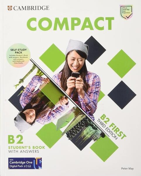 Compact First Self-Study Pack 3rd Edition, Student's Book with Answers, Workbook with Answers with Audio and Class Audio - Cambridge