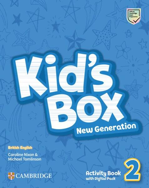Kid's Box New Generation Level 2 Activity Book with Digital Pack British English - Caroline Nixon , Michael Tomlinson - Art Klett