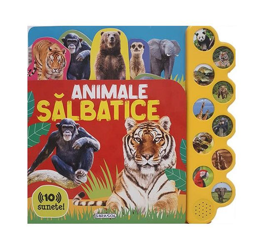 10 sunete - Animale sălbatice - Girasol