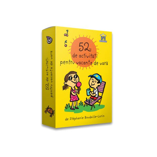 52 de activități pentru vacanța de vară - Stéphanie Boudaille-Lorin - Didactica Publishing House