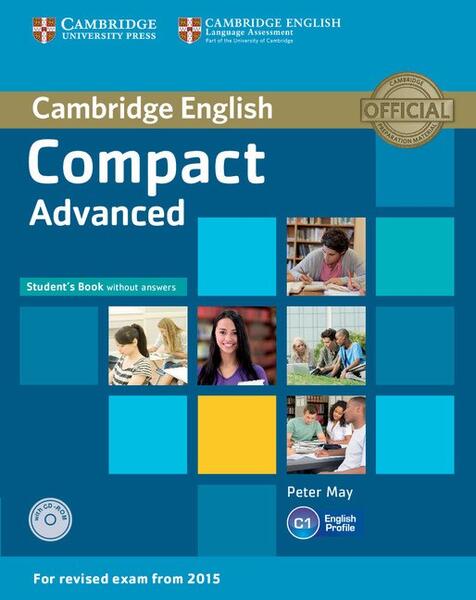 Compact Advanced Student's Book without answers with CD-ROM - Peter May - Cambridge