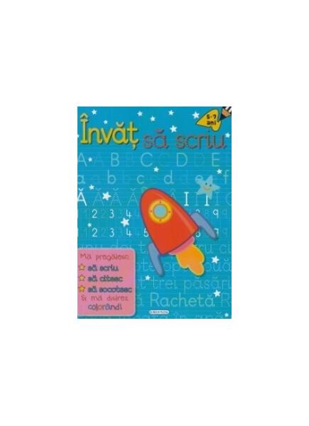 Învăț să scriu citesc și socotesc colorând - Autor Colectiv - Girasol