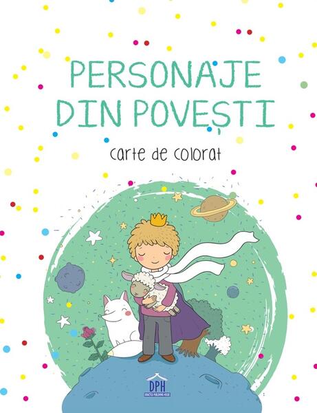 Personaje din povești. Carte de colorat - Didactica Publishing House