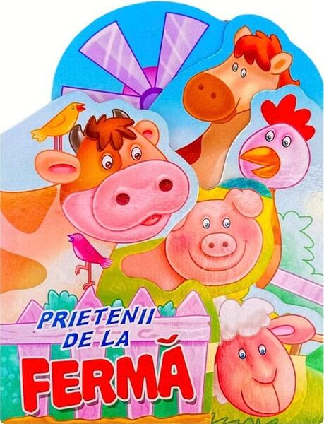 Prietenii de la fermă - Board book - Flamingo