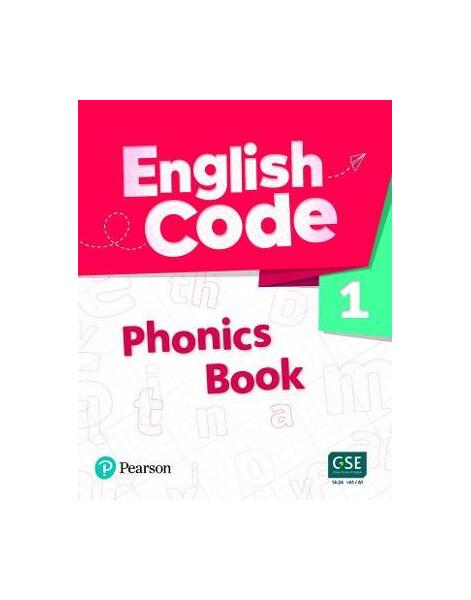 English Code 1. Phonics Book with Audio & Video QR Code - Pearson