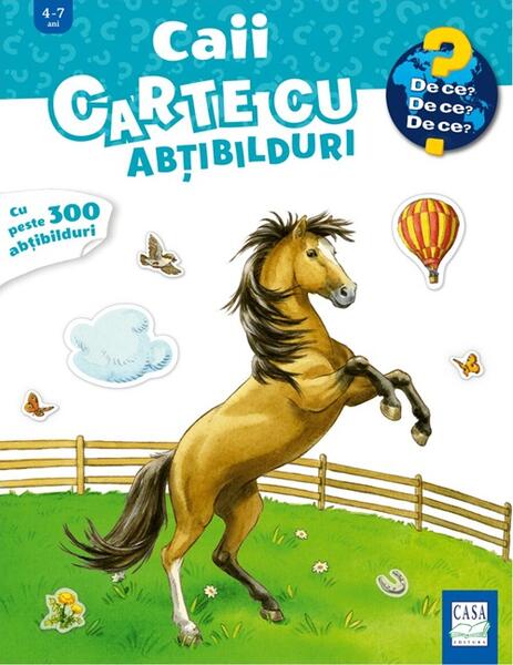 Caii - carte cu abțibilduri - Ute Simon - Casa