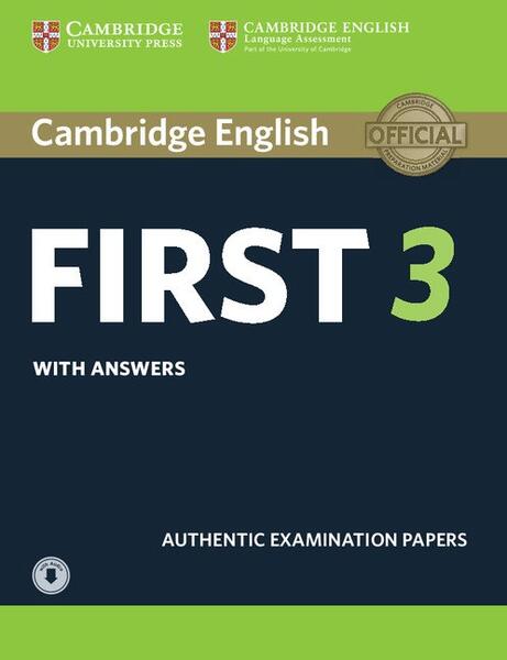 Cambridge English First 3 Student's Book with Answers with Audio - Art Klett