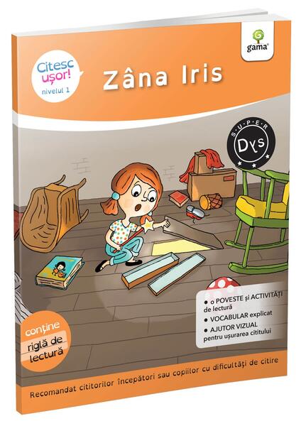 Zâna Iris (Citesc ușor, Nivel 1) - Evelyne Barge, Marco Overzee - Gama