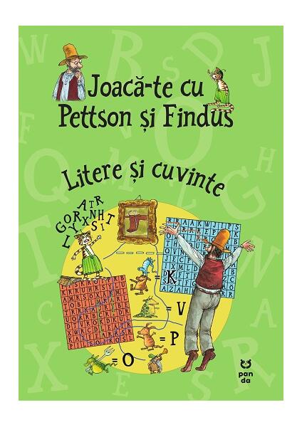 Joacă-te cu Pettson și Findus - Litere și cuvinte - Anja Eriksson - Pandora M