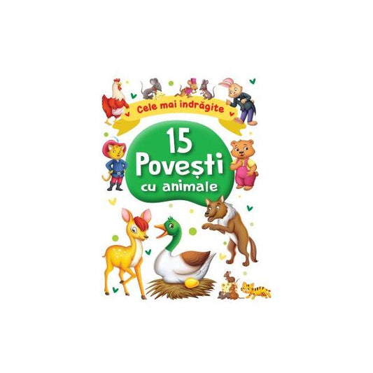 15 povești cu animale - Flamingo