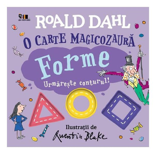 O carte magicozaură. Forme. Urmărește conturul! - Vlad și Cartea cu Genius
