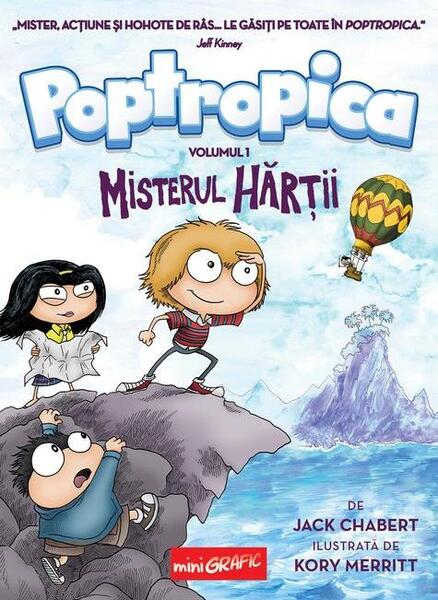 Misterul hărții. Poptropica (Vol. 1) - Jack Chabert - Grafic Art