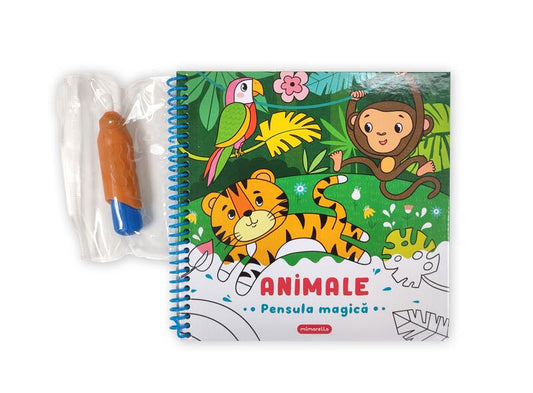 Animale - Pensula magică - Board book - Mimorello