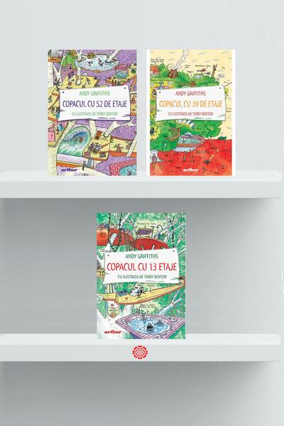 Pachet Seria Copacul cu etaje (Incomplet) - Andy Griffiths - Arthur