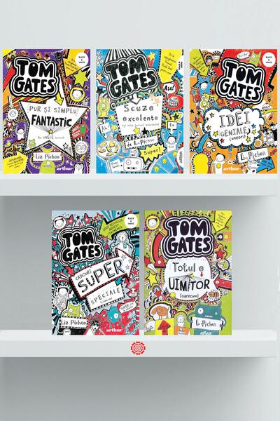Pachet Seria Tom Gates (Incomplet) - Liz Pichon - Arthur