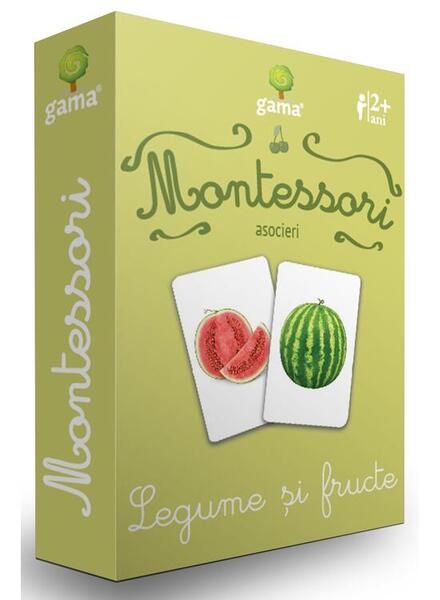 Asocieri. Legume și fructe - Board book - Gama