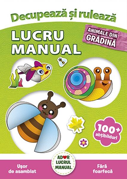 Lucru manual - Animale din grădină - Agnieszka Niedzwiadek - Nomina