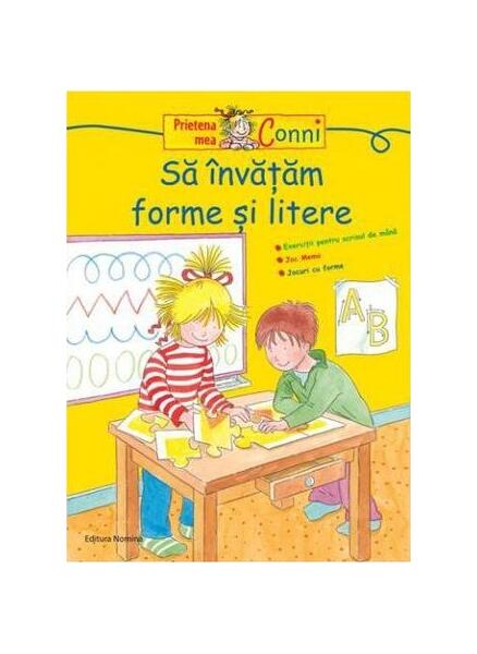 Conni. Să învățăm forme și litere - Hanna Sörensen - Nomina