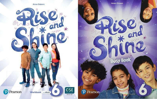 Rise and Shine Level 6 Activity Book with eBook and Busy Book Pack - Catherine Zgouras - Pearson