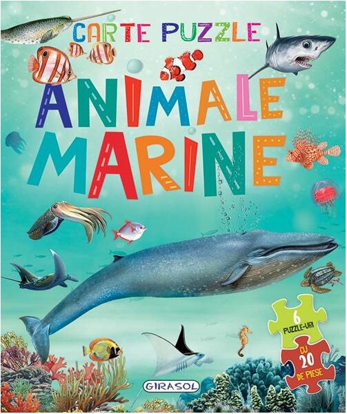 Carte puzzle. Animale marine - Girasol