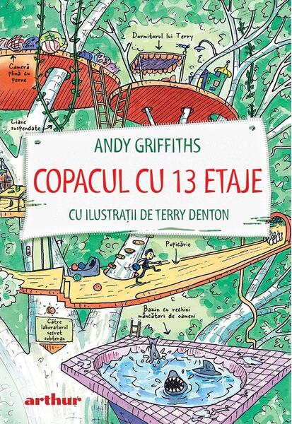 Copacul cu 13 etaje (Vol. 1) - HC - Andy Griffiths - Arthur