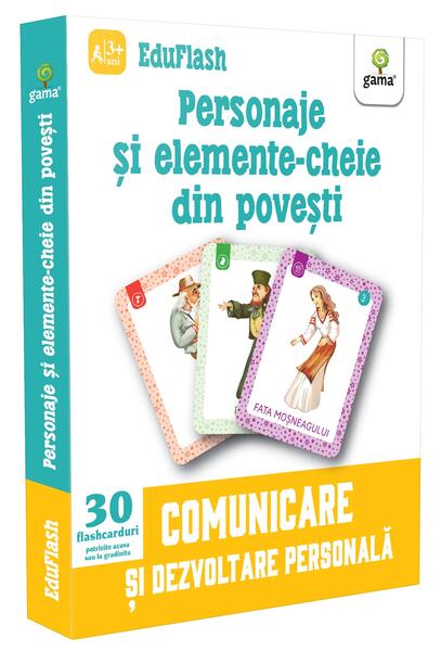 Personaje și elemente-cheie din povești. EduFlash - Gama