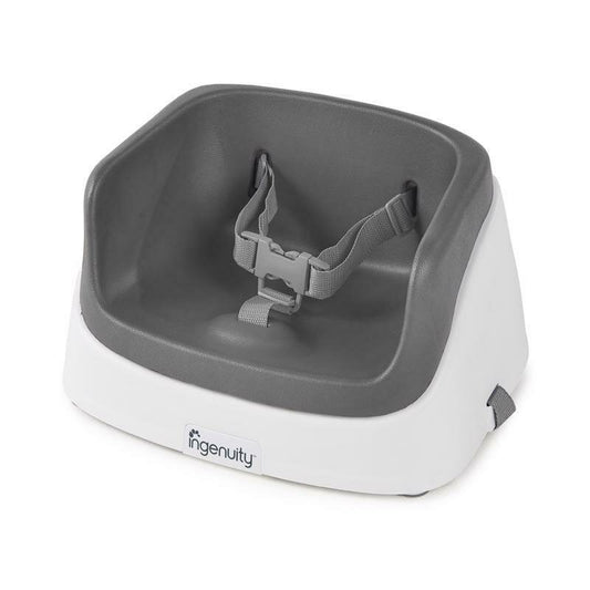 Inaltator scaun masa, Ingenuity, SmartClean, Cu centura in 3 puncte, 6 luni+, Gri