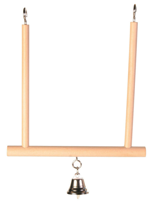 Jucarie Leagan Lemn cu Clopotel 12x13 cm 5830