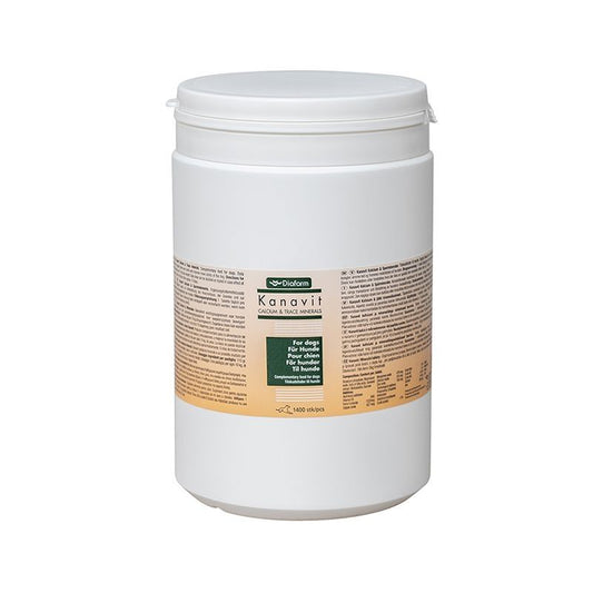 Kanavit Calciu & Trace mineral, 1400 tablete