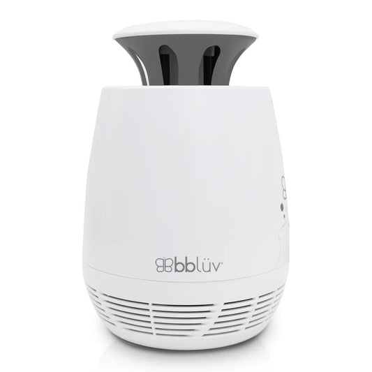 Lampa anti-tantari, BBluv, Moskito, Lumina LED UV, Cu orificiu de aspiratie a insectelor silentios, Usor de curatat, White