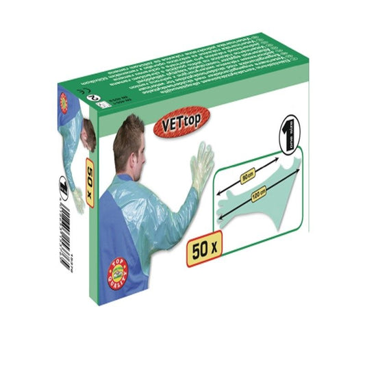 Manusi Veterinare cu Protectie Umar 50 buc, Albert Kerbl