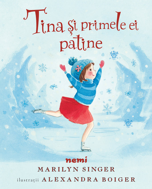Tina și primele ei patine