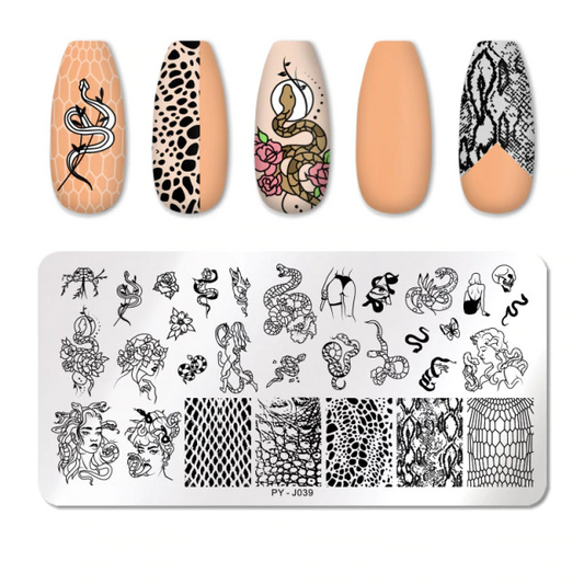 Matrita Decor Unghii Py-J039 - Py-J039
