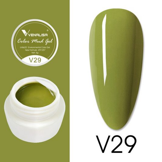 Gel Color Mud Series Venalisa V29 - V29