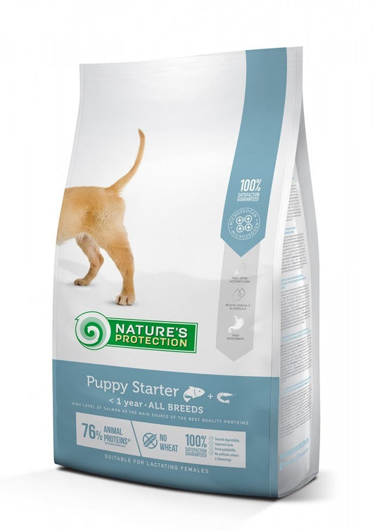 Nature's Protection Dog Puppy Starter Salmon with Krill, 500 g