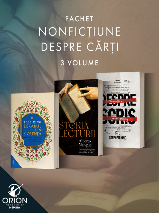 Pachet nonficțiune despre cărți 3 vol.