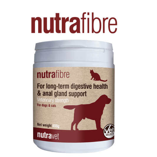 Nutravet Nutrafibre, Caini & Pisici, 400 g