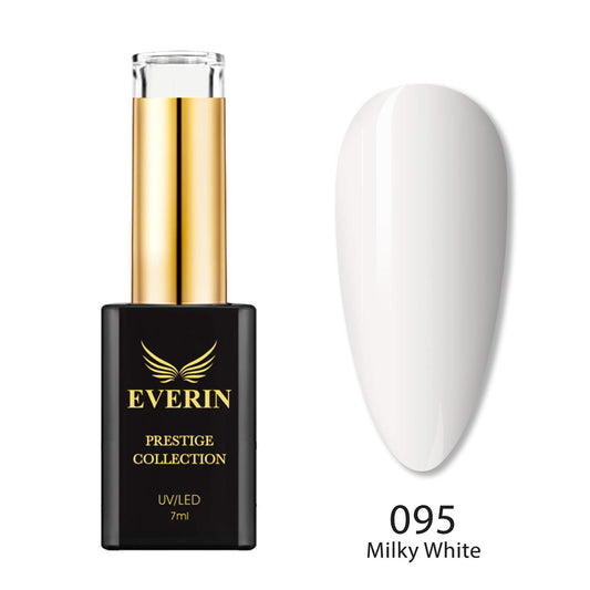 Oja Semipermanenta Everin- Prestige Collection 95 Alb Laptos - Epc-95