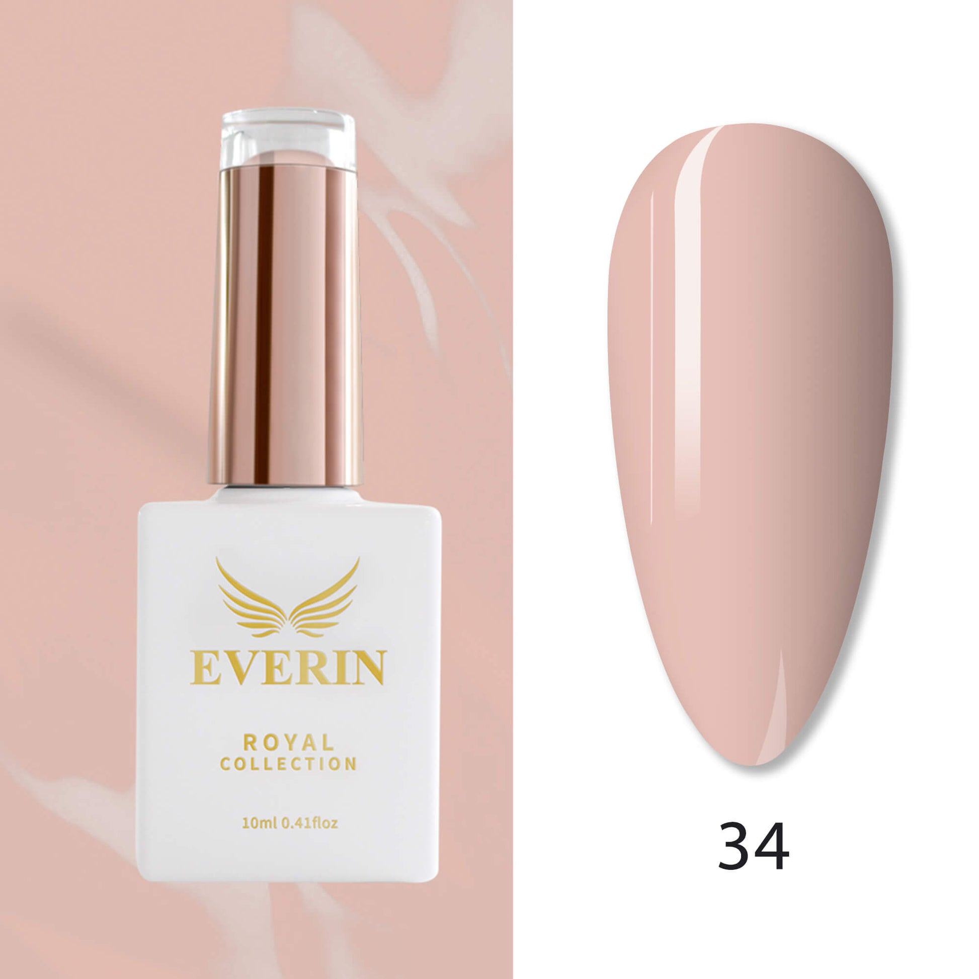 Oja Semipermanenta Everin- Royal Collection 10Ml- 034 - Erc-034