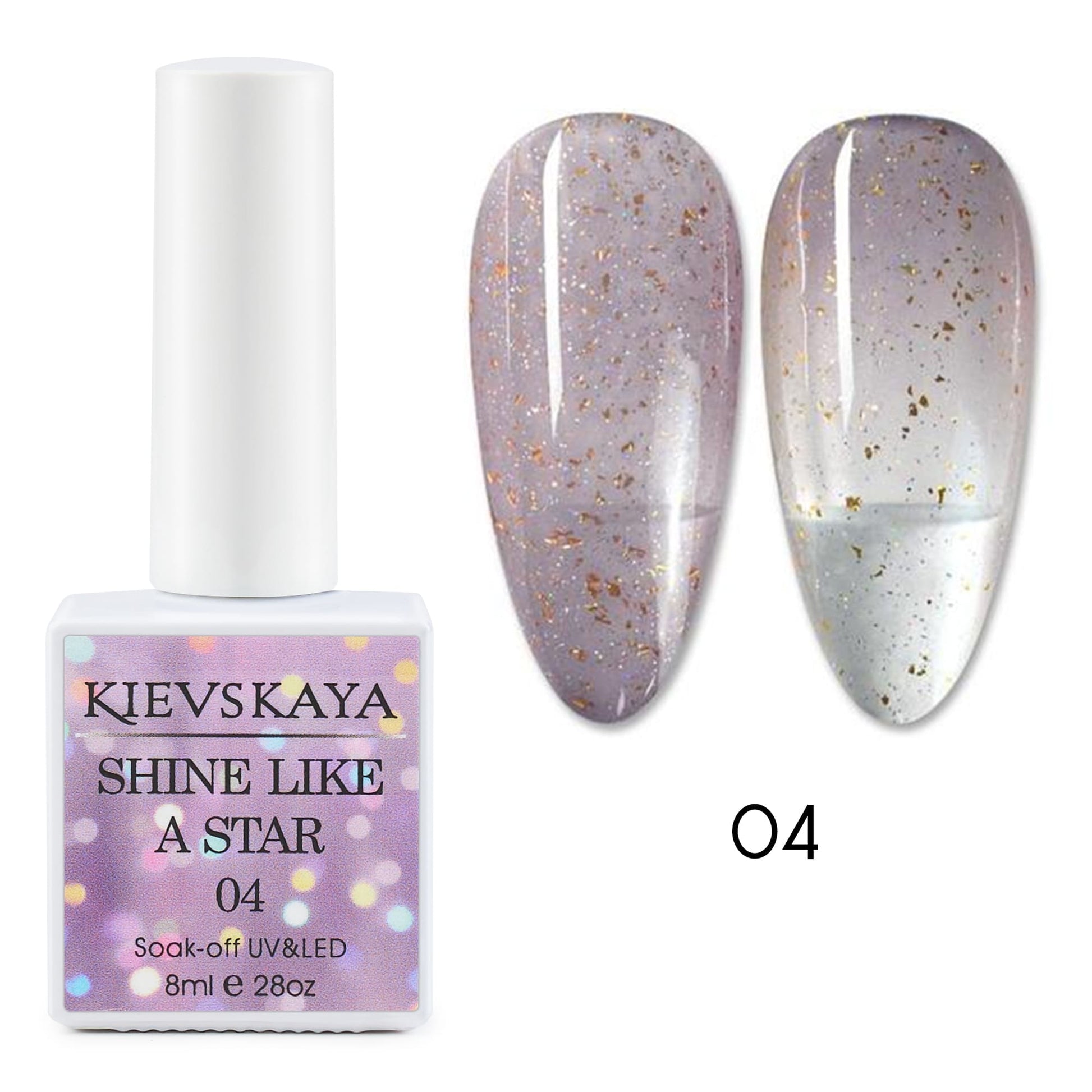 Oja Semipermanenta Kievskaya Shine Like A Star- 04 - Slas-04