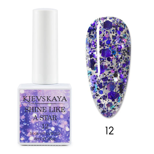 Oja Semipermanenta Kievskaya Shine Like A Star- 12 - Slas-12