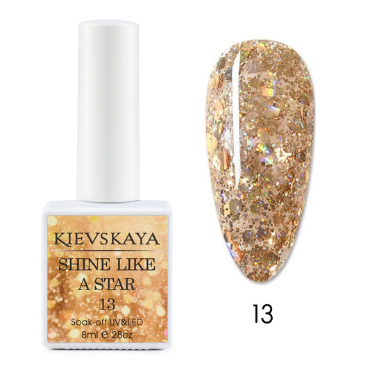 Oja Semipermanenta Kievskaya Shine Like A Star- 13 - Slas-13